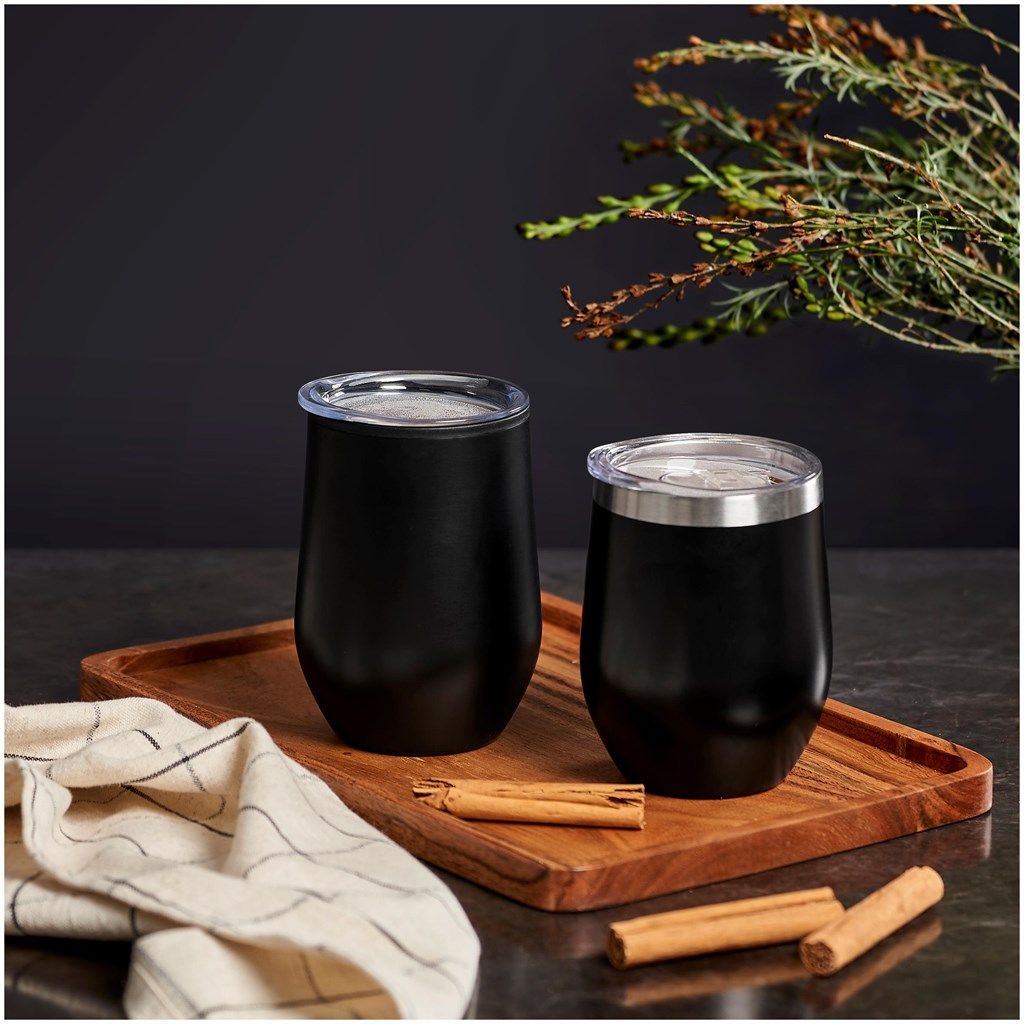 Serendipio Madison Stainless Steel &amp; Plastic Double-Wall Tumbler - 350ml