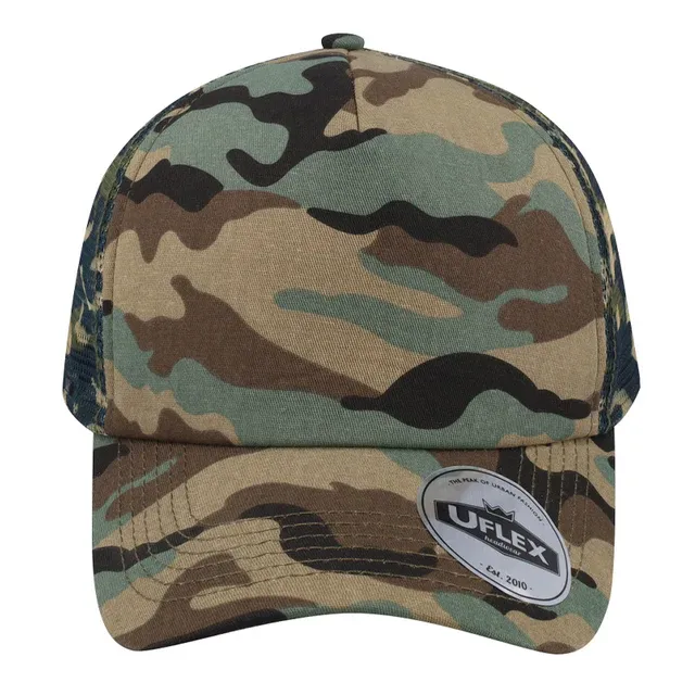 Uflex 5 Panel Curved Peak Trucker Cap