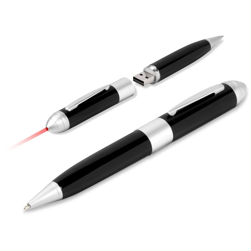 Kilobyte USB Pen &amp; Laser Pointer - 8GB