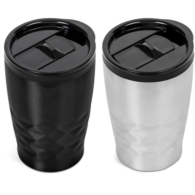 Vega Stainless Steel &amp; Plastic Double-Wall Tumbler – 350ml