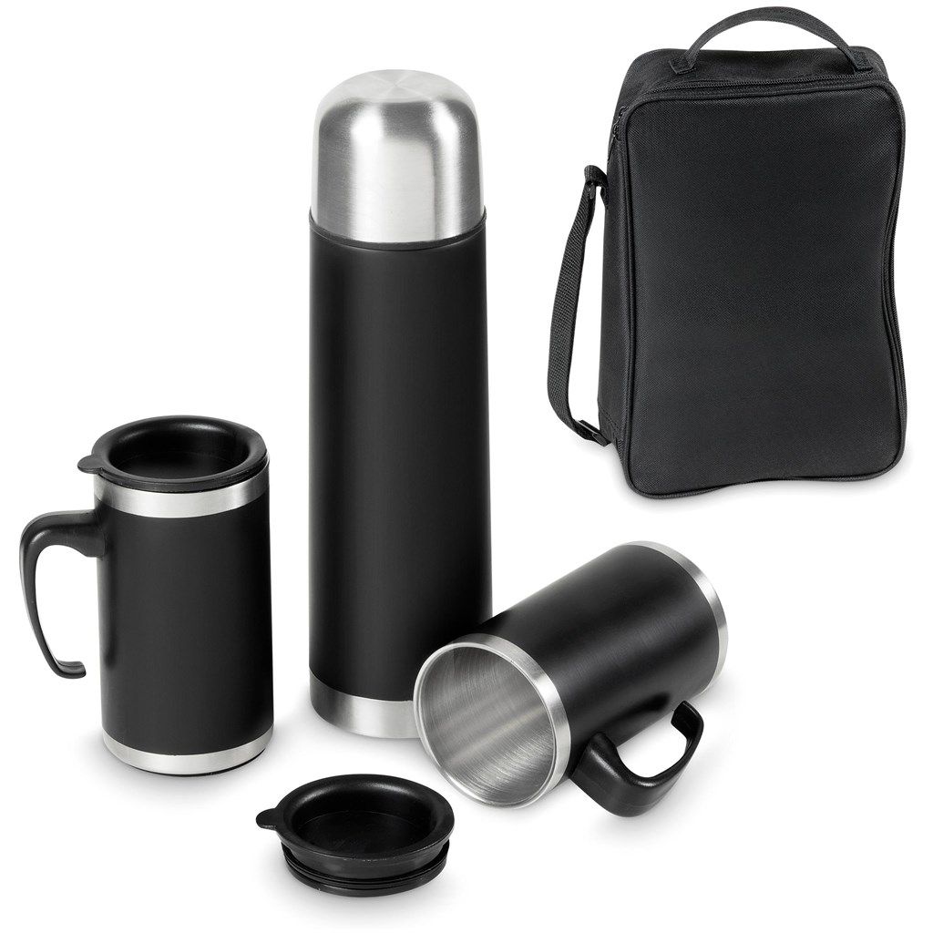 Cardinal Stainless Steel Vacuum Flask &amp; Mug Set