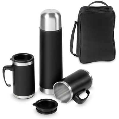 Cardinal Stainless Steel Vacuum Flask &amp; Mug Set