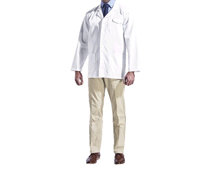 Long Sleeve Lab Coat