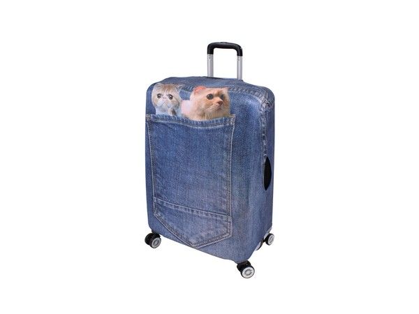 Stretch Luggage Cover - 24 inch Cats