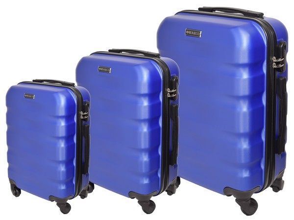 3-Piece Marco Aviator Luggage Bag Set