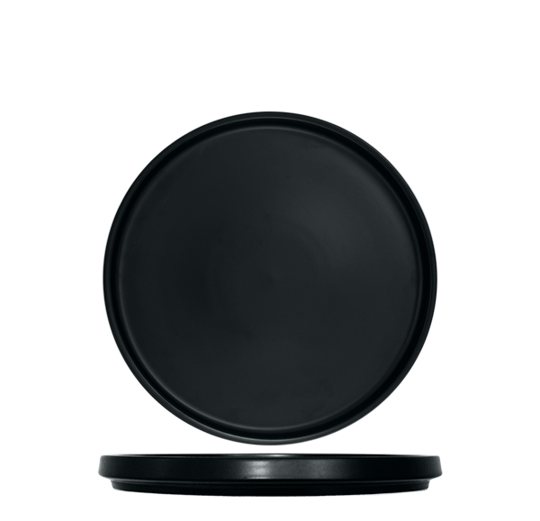 Nova Black Apex Plate 20cm (Set of 6)