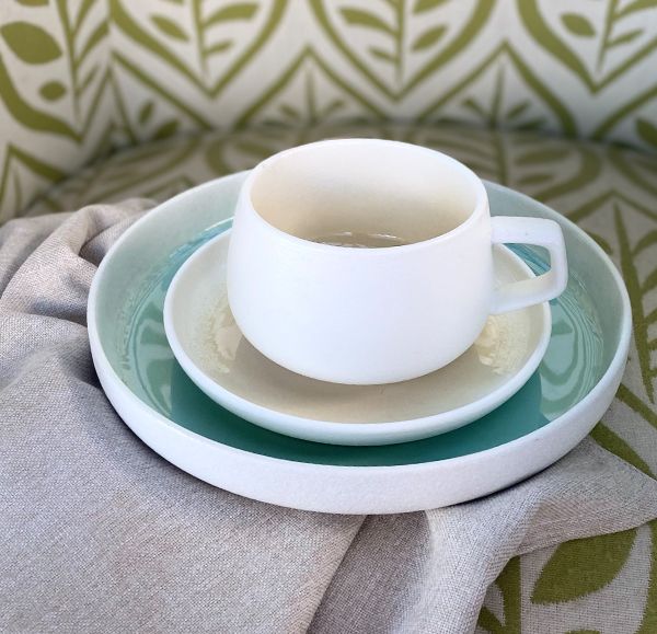 Nova Fresco Yellow Saucer 15cm ( Set of 6 )