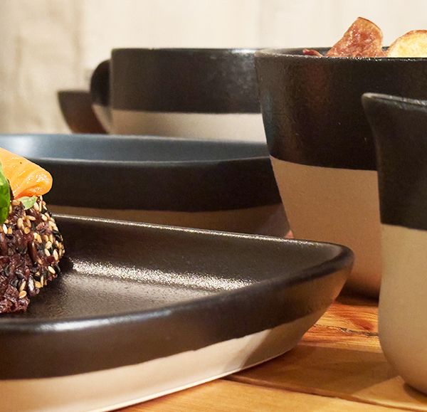Nova Mezzo Black Bowl 12cm (Set of 6)