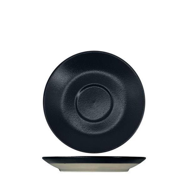 Nova Mezzo Black Saucer 14cm (Set of 12)
