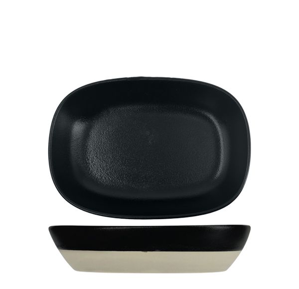 Nova Mezzo Black Rectangular Bowl 11.5×7.5cm (Set of 12)