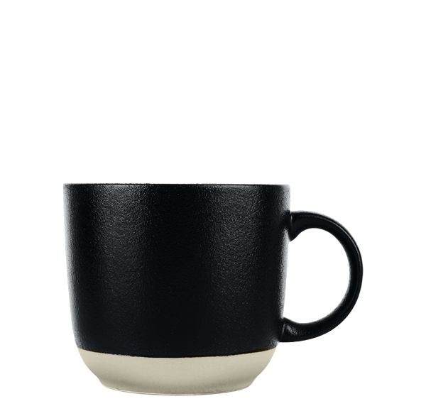 Nova Mezzo Black Mug 350ml (Set of 6)