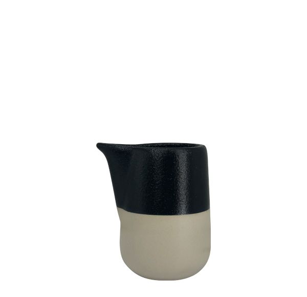 Nova Mezzo Black Jug (No Handle) 175ml (Set of 6)