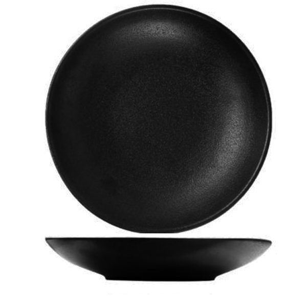 Nova Style Coupe Bowl 26 cm Matt Black (Set of 3)