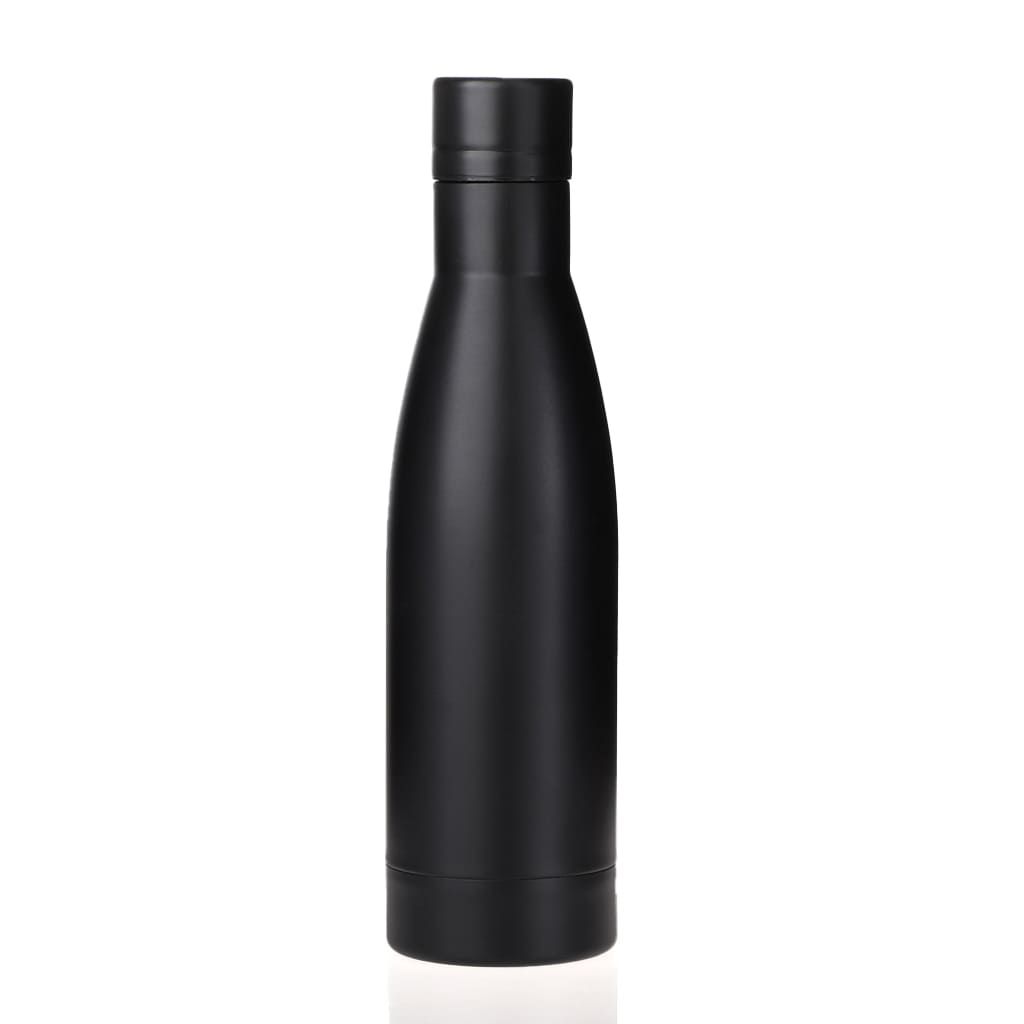 NIESKY - Copper Vacuum Insulated Double Wall Water Bottle 500ml - Black