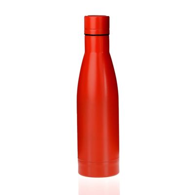 NIESKY - Copper Vacuum Insulated Double Wall Water Bottle 500ml - Red