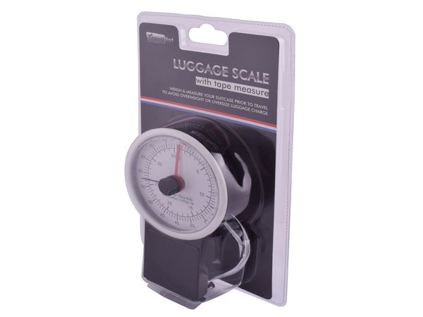 Analogue Luggage Scale &amp; Tape Measure