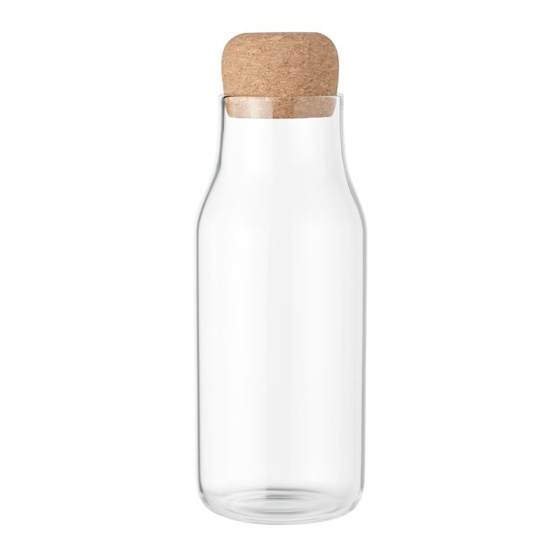 650ml Natural Glass Water Bottle