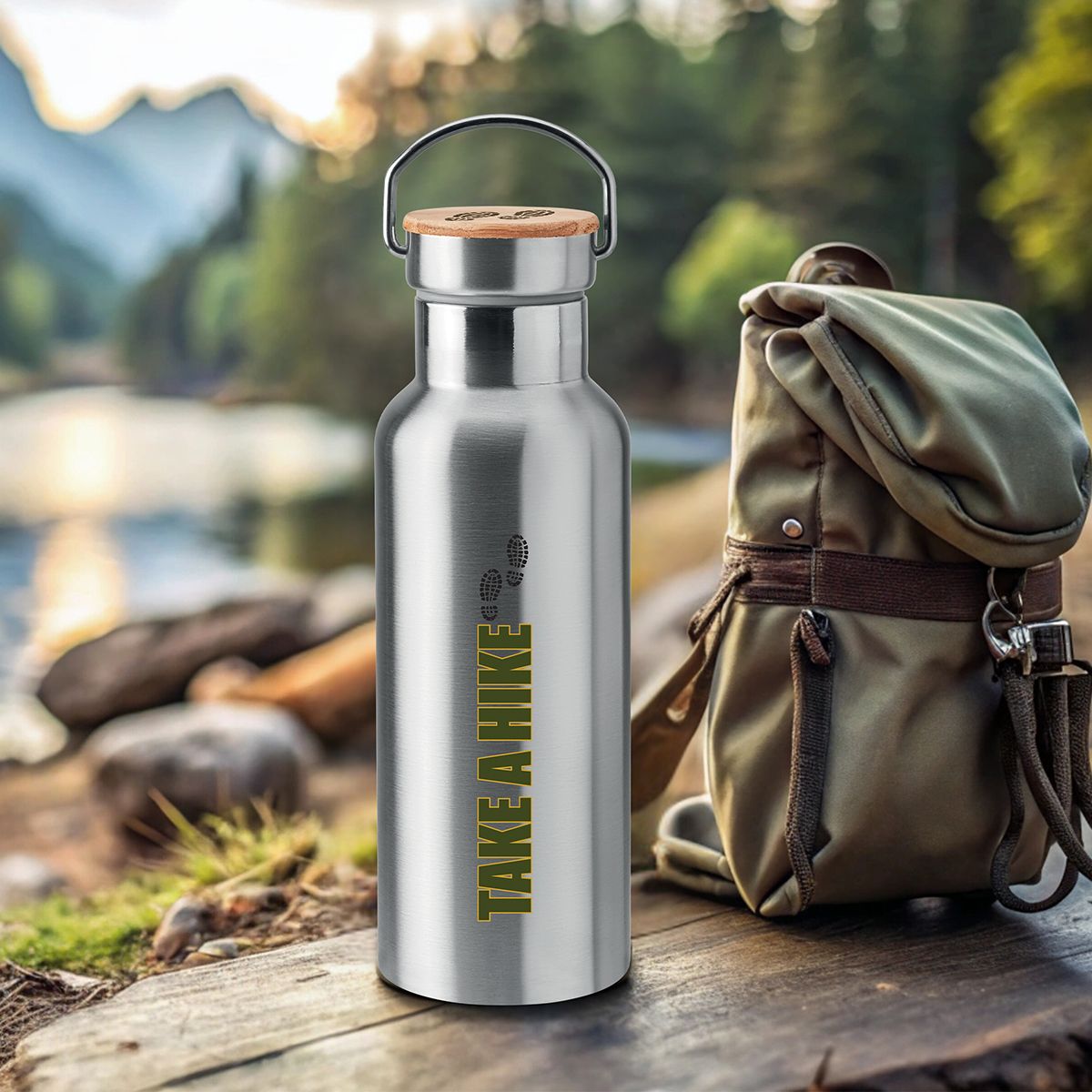 Double Wall Stainless Steel Flask - 500ml