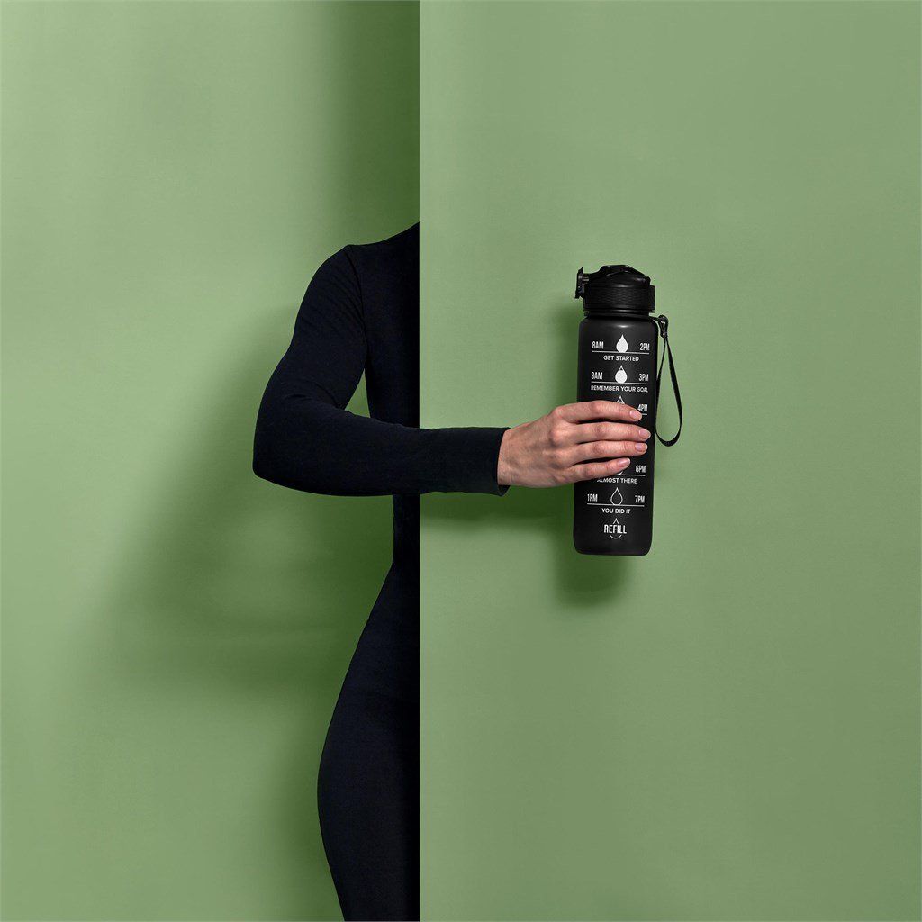 Eva &amp; Elm Neptune Plastic Water Bottle - 1 Litre