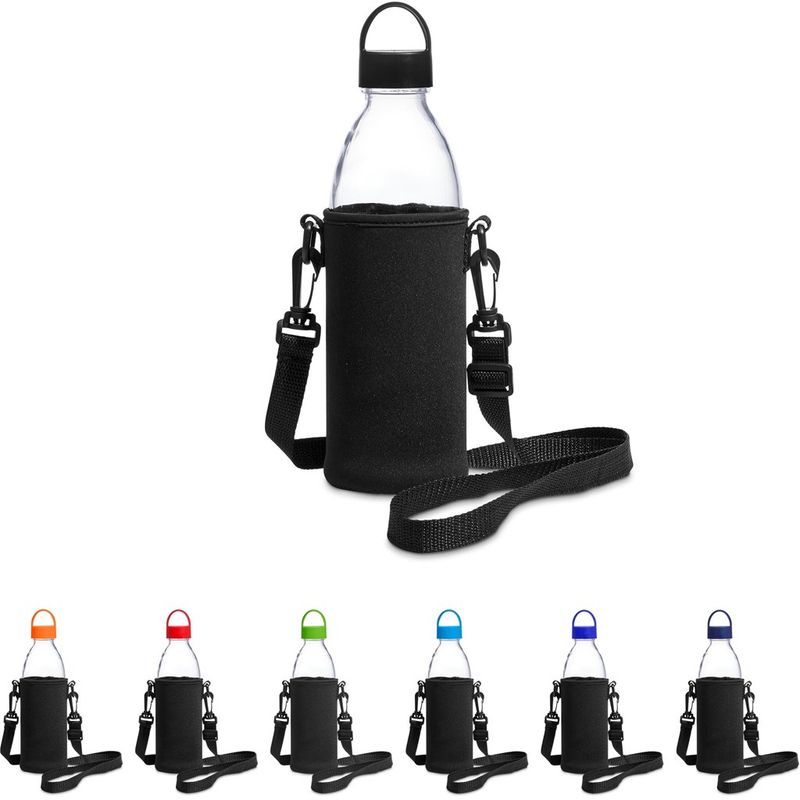 Kooshty Hands-Free Glass Water Bottle – 850ml