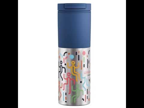 Kooshty Typhoon Stainless Steel &amp; Plastic Double-Wall Tumbler - 450ml