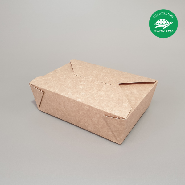 CAIXA TAKE AWAY "PLASTIC FREE", 1900 ML