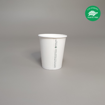 COPO PAPEL BRANCO 240 ML COPO PAPEL BRANCO 240 ML "PLASTIC FREE"
