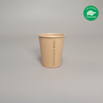 COPO PAPEL KRAFT 240 ML "PLASTIC FREE"