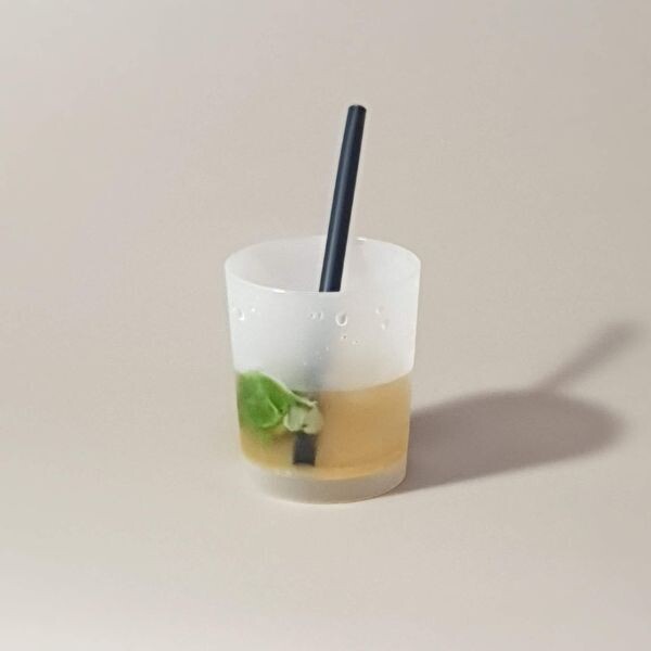COPO EM PP REUTILIZÁVEL P/ WHISKY /CAIPIRINHA