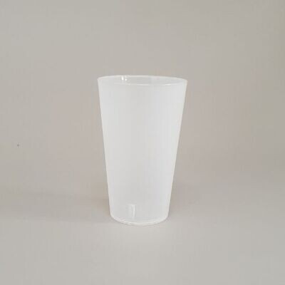 COPO EM PLÁSTICO PP, 300 ML. REUTILIZÁVEL