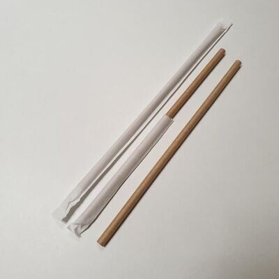 PALHINHAS PAPEL KRAFT EMBALADAS, Ø6 x 200 mm