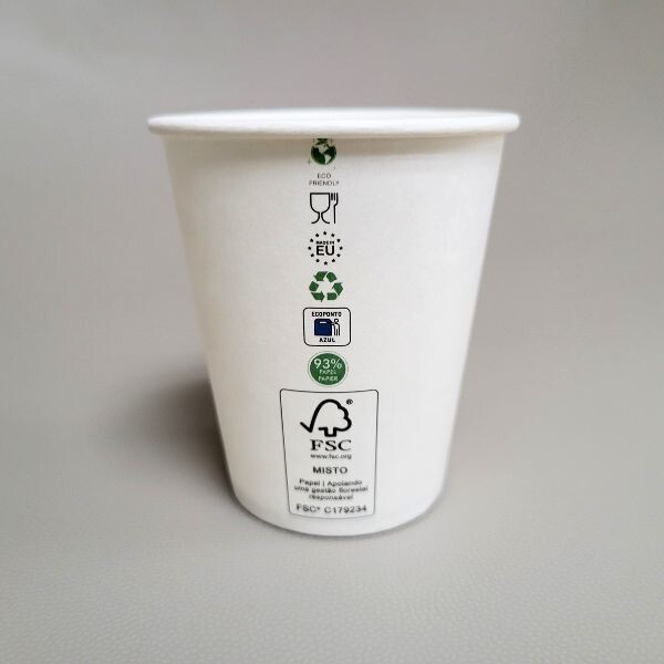 COPO DE CARTÃO BRANCO 200 ml