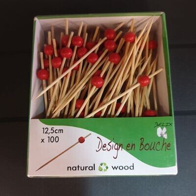 ESPETO BOLA ENCARNADA 12,5 cm