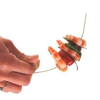 ESPETO FINGER EM BAMBU 15 cm