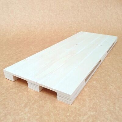 MINI PALETE EM MADEIRA 40 x 15 x 2 cm