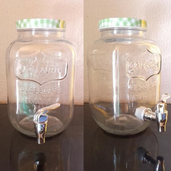 DISPENSADOR DE BEBIDAS EM VIDRO 4 LITROS