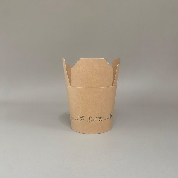 CAIXA PARA MASSAS EM CARTÃO KRAFT 750 ml