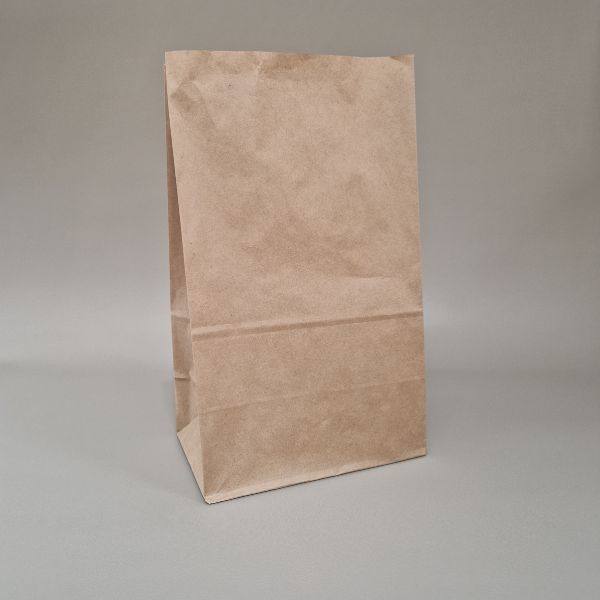 SACO "AMERICANO" KRAFT 22 + 14 x 37 cm