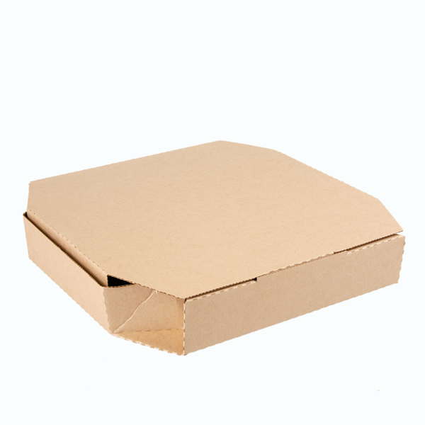 CAIXA DE PIZZA OCTOGONAL KRAFT 29 x 29 x 3,8 cm