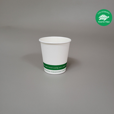 COPO PAPEL BRANCO "WATER BASE" 120 ML