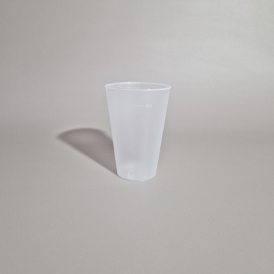 COPO EM PLÁSTICO PP, 250 ML. REUTILIZÁVEL. COPO EM PLÁSTICO PP, 250 ML. REUTILIZÁVEL.