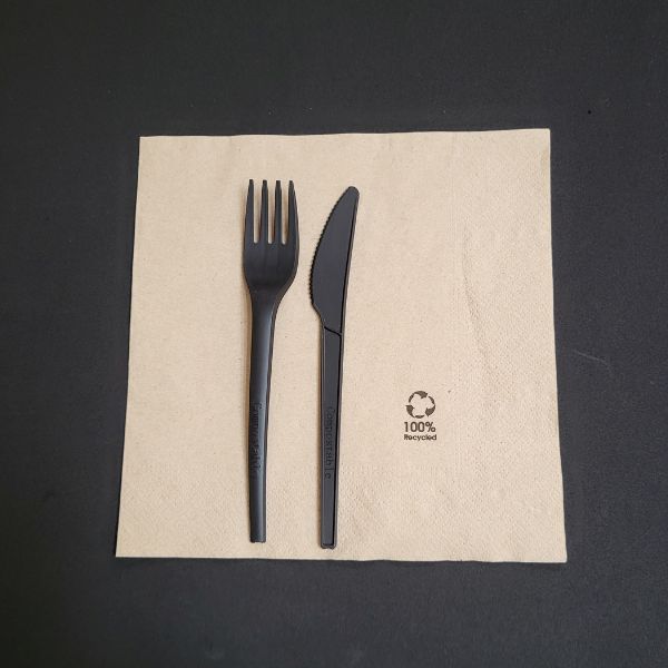 GUARDANAPO RECICLADO DE 2 FOLHAS 39 x 39 cm