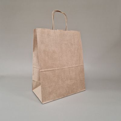 SACOS PAPEL KRAFT C/ ASAS 26 + 14 x 32 cm SACOS PAPEL KRAFT C/ ASAS 26 + 14 x 32 cm