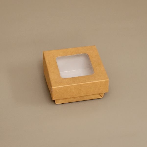 CAIXA COM TAMPA COM JANELA 200 ML