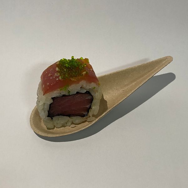 COLHER DEGUSTAÇÃO EM FIBRA DE CANA DE AÇÚCAR