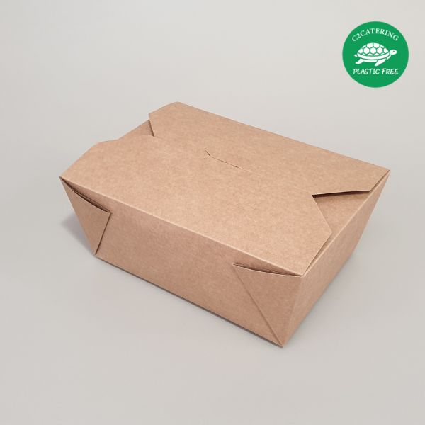 CAIXA TAKE AWAY "PLASTIC FREE", 2800 ML