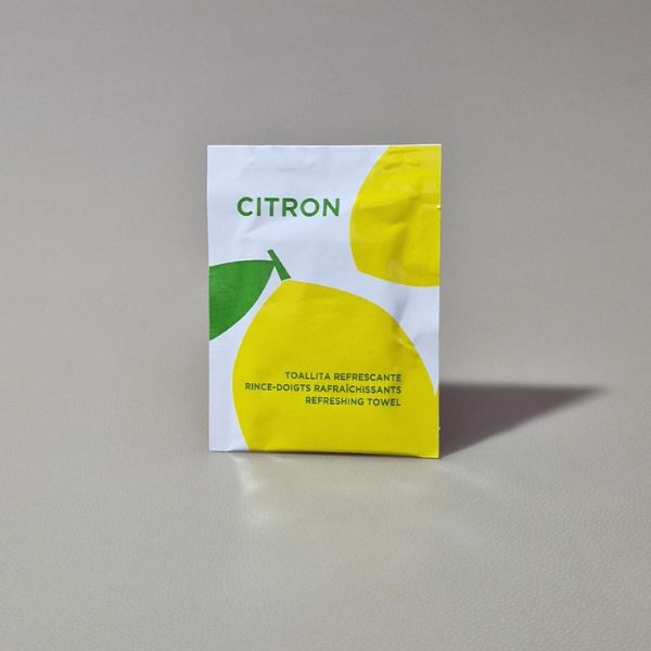 TOALHITAS REFRESCANTES "LIMÃO" 6 x 8 cm