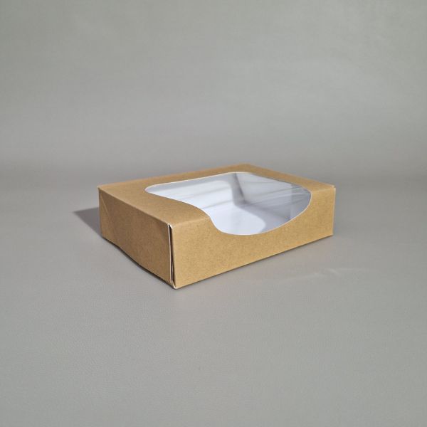 CAIXA SUSHI COM JANELA 17,5 x 12 x 4,5 cm