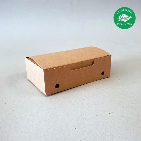 CAIXA PARA FRITOS MÉDIA EM CARTÃO KRAFT - 550 ML