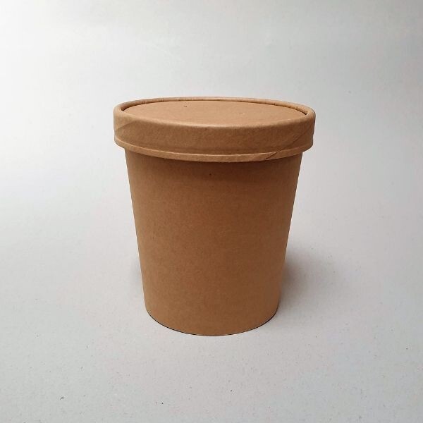 TAÇA COM TAMPA EM CARTÃO 470 ml